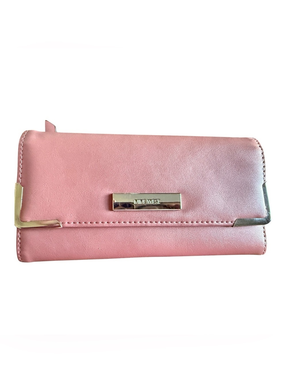 Nine West Blush Pink Trifold Wallet